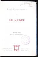 Báró Eötvös József: Beszédek II-III. Politikai beszédek I-II. (Báró Eötvös József Összes Munkái IX-X...