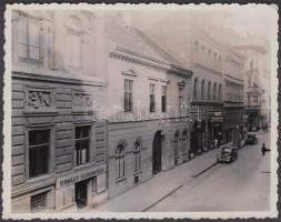 cca 1930 Budapest V. Váci utca fotó 11x9 cm