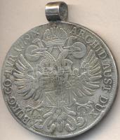 Ausztria 1779. Tallér "mária Terézia" fém hamisítvány T:3 F. Austria 1779. Thaler "Maria Theresia" metal fake C:F