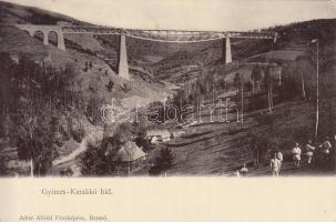 Gyimes Karakkó bridge (small tear)