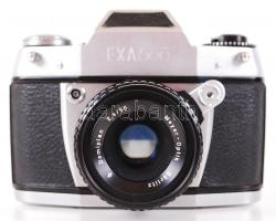 Exa 500 fényképezőgép, eredeti tokjában, javításra szorul