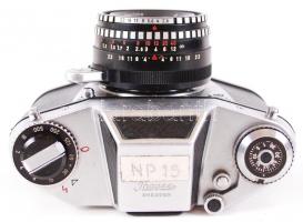 Exa 500 fényképezőgép, eredeti tokjában, javításra szorul