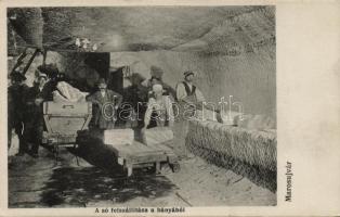 Marosújvár salt mine interior
