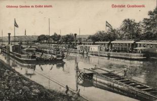 Gombos, ferry, locomotive