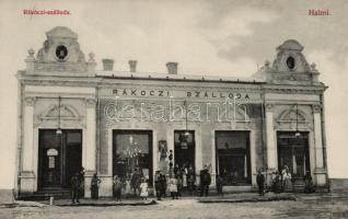 Halmi, Rákóczi szálloda; Merza József kiadása / hotel