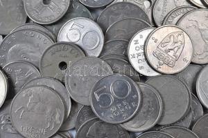 Norvégia ~1kg fémpénz T:vegyes Norway ~1kg of mixed metal coins C:mixed