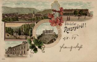 1899 Rozsnyó, Krasznahorka litho