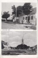 Pátka Czifra üzlete, Kossuth utca községházával (EK)