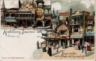 1897 Berlin, Transvaal Expo litho