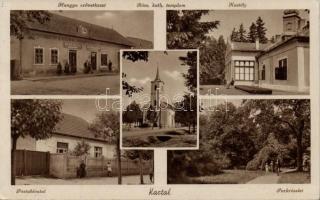 Kartal Hangya szövetkezet, posta, kastély