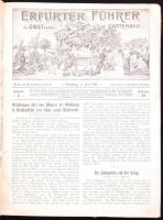 1916-1917 Erfurter Führer im Obst- und Gartenbau. Teljes évfolyam. 2 színes táblával, és számos szöv...
