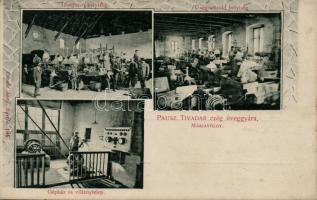 Máriavölgy glassworks of Tivadar Pausz, interior