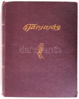 1927 A Társaság c. lap komplett évfolyama laza egészvászon kötésben