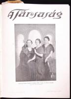 1933 A Társaság c. lap komplett évfolyama jó egészvászon kötésben