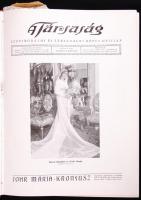 1933 A Társaság c. lap komplett évfolyama jó egészvászon kötésben