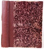 1929 A Pesti Napló teljes évfolyama bekötve nagyon érdekes képanyaggal félvászon kötésben