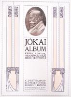 Jókai album (Képek, adatok, okmányok Jókai Mór életéből) (Bp. 1909. Pesti Napló-Hornyánszky (gerincén kis foszlás, egyébként jó állapotban!
