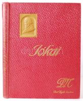 Jókai album (Képek, adatok, okmányok Jókai Mór életéből) (Bp. 1909. Pesti Napló-Hornyánszky (gerincé...
