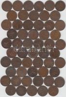 Hollandia 1800-1900-as évek 1c Br (51x) T:vegyes Netherlands 1800s-1900s. 1 cent Br (51x) C:mixed