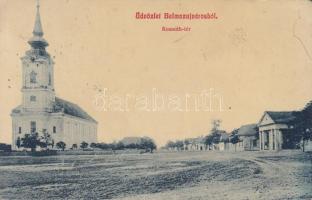 Balmazújváros, Kossuth tér, templom (lyuk / pinhole)