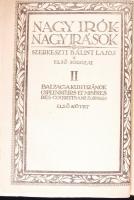 Balzac, Honoré de: A kurtizánok tündöklése és nyomora I-II. Ford. Lányi Viktor. Bp., 1920, Genius. K...