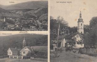 Jósvafő Református templom, utca (fl)