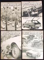 10 db sportújság a '70-es évekből: 1975-76 6 db Autó-motor, 1974-75 3db Sakk-élet, 1995 1db Tur...