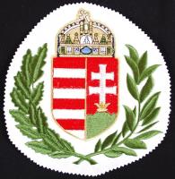 Nemzeti csapatzászló címer felvarró, d:21 cm