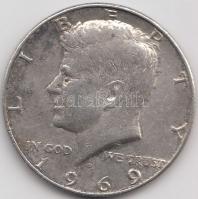Amerikai Egyesült Államok 1969D. 1/2$ Ag "Kennedy" T:2-
USA 1969D. 1/2 Dollar Ag "Ken...