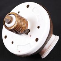 Porcelán dupla égő elosztó, D.R.G.M. jelzéssel