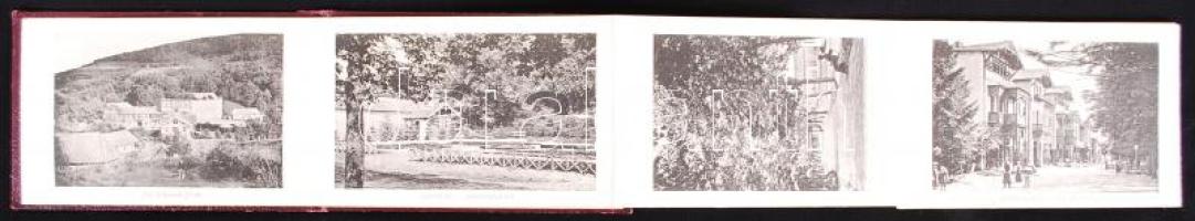 1909 Előpatak 12 lapos leporello füzet /  1909 Vâlcele leporello booklet with 12 pages