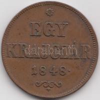 1848. 1Kr Cu T:2