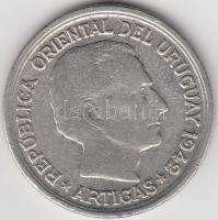 Uruguay 1942S 1P Ag "Artigas" T:3
Uruguay 1942S 1 Peso Ag "Artigas" C:F