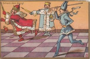 Chess, king, humour