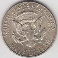 Amerikai Egyesült Államok 1967. 1/2$ Ag "Kennedy" T:2 USA 1967. 1/2 Dollar Ag "Kennedy" C:XF