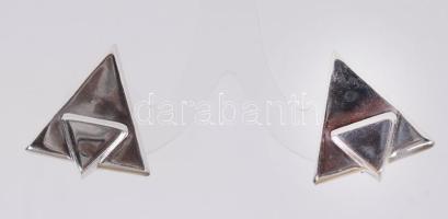 Egy pár, art deco stílusú, ezüst (Ag) fülbevaló /  A pair of silver earrings in art deco style, 5,7gr
