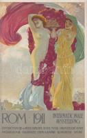 1911 Rome, Rom Internationale Ausstellung / Expo litho s: Aleardo Terzi (EK)