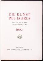 3 db századfordulós album: Die Kunst des Jahres, Magyar remekművek, Hallhatatlan szerelem vegyes min...