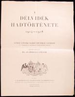 De Sgardelli Caesar: A Délvidék hadtörténete 1914-1918 16 oldalas reklám nyomtatvány