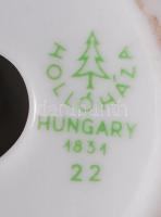 Aquincumi madár tétel, összesen:5 db, jelzettek, kézzel festettek, hibátlanok, m:8-14 cm