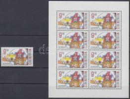 Europa CEPT: Cirkusz bélyeg + kisív, Europa CEPT: Circus stamp+mini-sheet