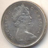 Kanada 1968. 25c Ag "II. Erzsébet" T:2
Canada 1968. 25 Cents Ag "Elizabeth II" C...