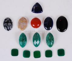 15db foglalni való féldrágakő /  15 semi-precious stones
