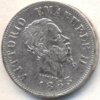 Olaszország 1863M BN 50c Ag "II. Viktor Emánuel" T:2,2-
Italy 1863M BN 50 centesimi Ag &qu...