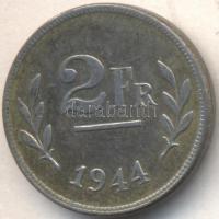 Belgium 1944. 2Fr Zn T:2 Belgium 1944. 2 Francs Zn T:XF