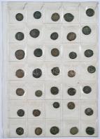 Római Birodalom / 35db-ból álló kis bronz gyűjtemény T:vegyes