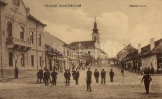 Dunaföldvár Rákóczi utca, községháza