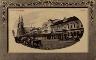 Békéscsaba Fő tér, polgári leányiskola