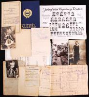 cca 1940-1960 Kis okmány tétel