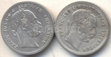 Ausztria 1872. 10Kr Ag "Ferenc József" (2x) T:2,3
Austria 1872. 10 Kreuzer Ag "Franz ...